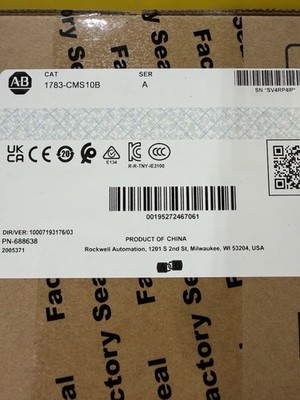 New Factory Sealed 1783-CMS10B /A Stratix 5200 10 Port Switch 1783-CMS10B AB