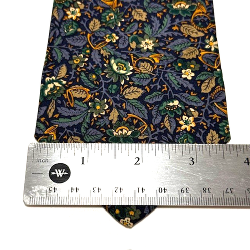 Brooks Brothers Makers Tie Vintage Black Label Floral Flowers AOP Elegance Sharp - Picture 15 of 23