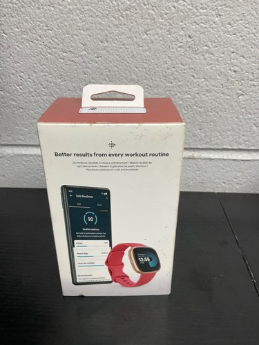 Reloj Inteligente Fitbit Versa 4 Fitness - Rosa Arena/Cobre Rosa - Talla Única - Imagen 2 de 3