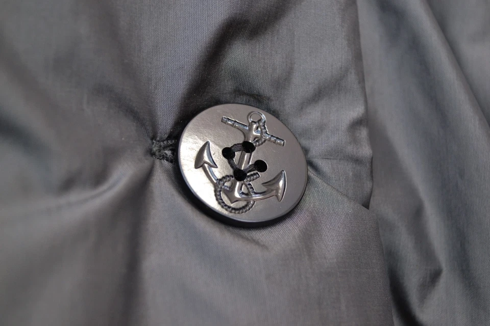 Marimekko Ritva Falla Designer Gray Oversize Women’s Jacket Coat Size M - Image 3 of 4