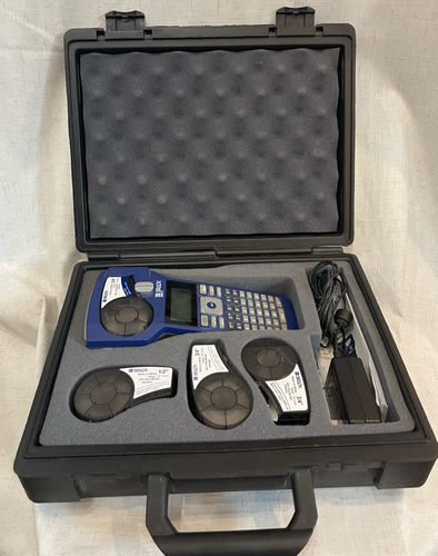 Brady BMP21 Handheld Label Maker Printer Carrying Case Accessories Labeler - Picture 1 of 12