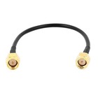 1 szt. wtyk SMA-J na gniazdo RP-SMA-J RG174 kabel koncentryczny pigtail długość 15cm