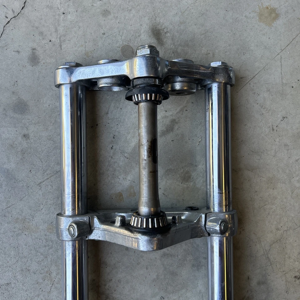 Suzuki Intruder VS750 750 1988-1991 horquillas delanteras suspensión triple conjunto de árbol Foto 2 de 4