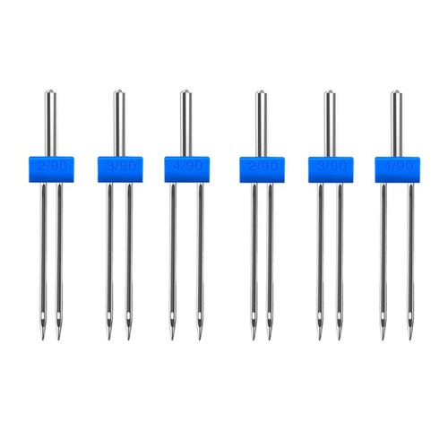 Sewing Machine Double Needle Set Needles Universal Hemming Tools for - Bild 6 von 11