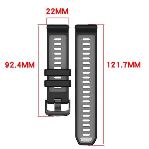 Für Garmin Forerunner 265/970/265 music Smart Watch Armband Silikon Uhrenarmband - Picture 4 of 26