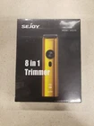 Sejoy LFQ-F3-BLU Men's Beard Trimmer, Hair Clippers, Waterproof Electric Nose
