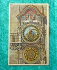 Kubasta  Astronomical Clock Pop-up Sliding SMALL SIZE 9 x 15 cm Postcard Prague