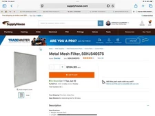 Carrier Factory Authorized Parts™ - 50HJ540575 Filter