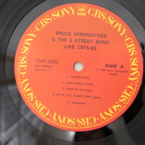 BRUCE SPRINGSTEEN / LIVE 1975-1985 JAPAN ISSUE 5LP W/OBI, INNER*5, BOOKLET*2 - Picture 7 of 11