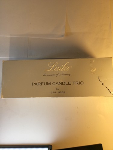 Laila Perfume Candle. 3 Mountain Wildflowers Scented Candles. 1.8 oz Each - Picture 2 of 4