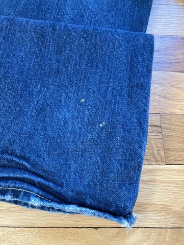 Abercrombie & Fitch Horton Jeans Mens 14 28x28 Dark Blue Denim Classic Straight - Picture 9 of 9
