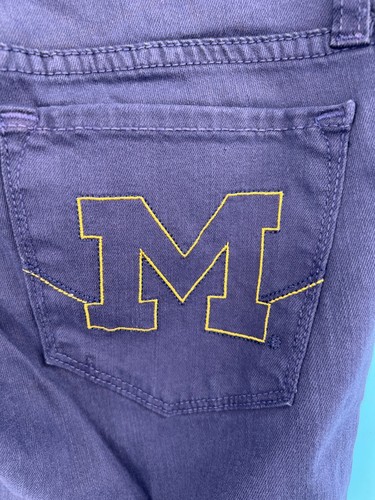 Pantaloni donna OCJ Collegiate Michigan Wolverines - taglia - 25 - nuovi con etichette - Foto 6 di 7