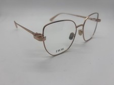 NEW DIOR CDiorO S3F E000 Gold Cat Eye Eyeglasses 55-17-140mm Comes w/Full Set