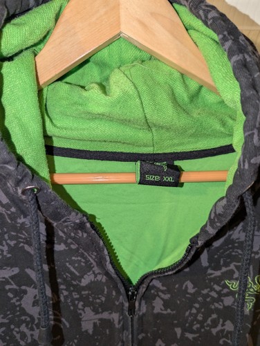 Sudadera con Capucha Razer Zone Gaming Para Hombre Cremallera Completa Logo Talla 2XL Camuflaje  - Imagen 3 de 10