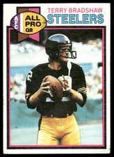 1979 Topps #500 Terry Bradshaw Pittsburgh Steelers VGEX 49724