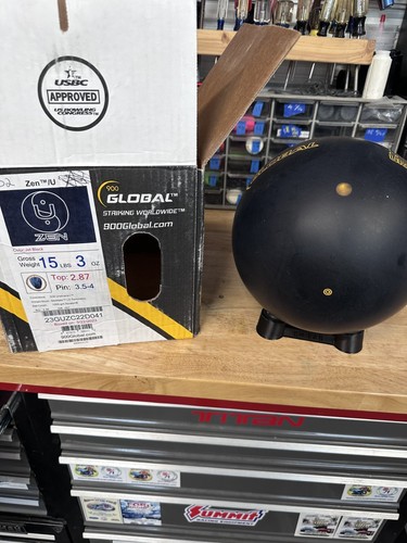 NEU - Bowlingkugel - 15lb - 900 Global " ZEN U " Neu im Karton - ungebohrt - Bild 2 von 2