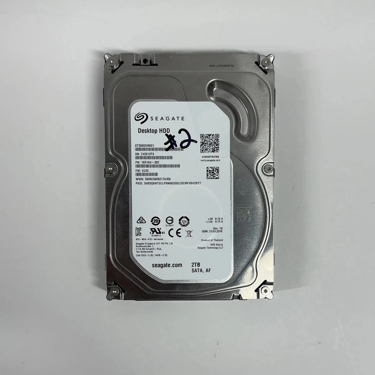Seagate Barracuda St2000dm001 2tb for sale | eBay