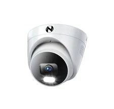 Night Owl CAM-FTN8-DM Add on Wired IP 4K Deterrence Dome Camera with 2-Way Audio