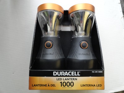 デュラセル　LEDランタン　2個セット Duracell 2 Pack 500 LM LED Lanterns, 5 Light Modes, Includes