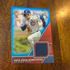 2026 Topps Major League Material Blue Pete Crow-Armstrong Cubs #MLM-PC26/150