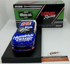 2026 1/24 88 Rajah Caruth  Hendrickcars.com   Chevrolet 1 of 276 AUTOGRAPHED