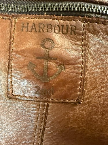 Harbour 2nd Umhängetasche Rucksack weiches Leder braun Hippie Boho Crossbody - Bild 11 von 12