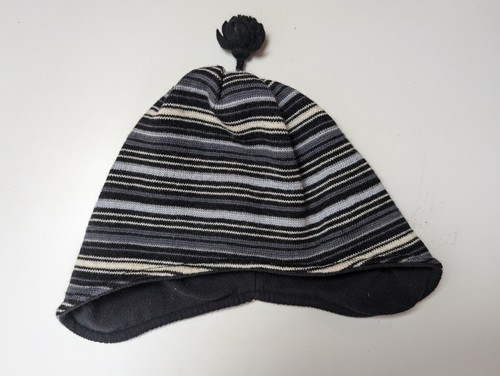 Columbia Nordic Wool Tassel Lined Winter Skiing Beanie Hat Cap Knit Unisex Small - Picture 4 of 4