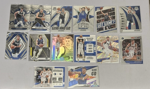 Lote de 50 Lakers/Mavs Luka Doncic Collector's Sin Dupe (Deca 1&2, Prizms, Hoops+) - Imagen 5 de 6