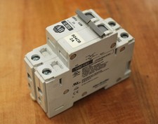 Allen Bradley 1492-CB2 Series G020, Circuit Breaker 2 Amp, 2 Pole - USED