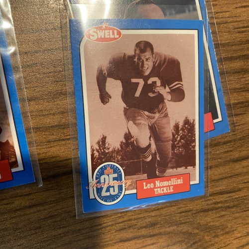 1988 Swell Football Greats Hall of Fame 4 Trading Cards - Picture 24 of 24