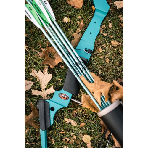 Genesis Original Archery Compound Bow and Arrow Set, Draw Hand-Left, Green - Picture 12 of 12