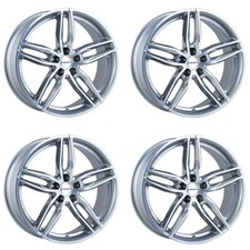4 Carmani Felgen 13 Twinmax 8.0x18 ET35 5x114.3 WSSILB für Citroën C4 Aircross C