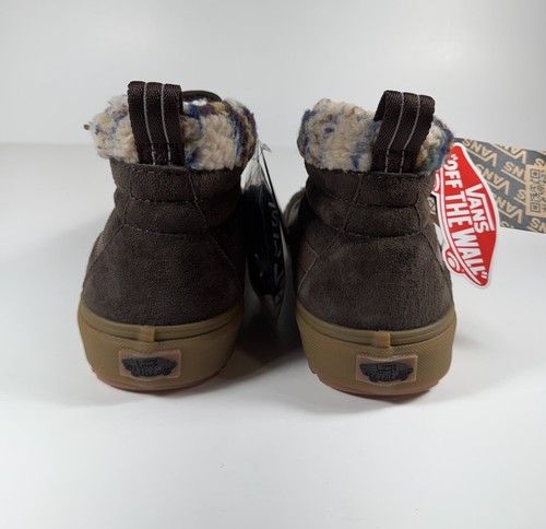 Vans Sk8-Hi Mte 1 PrimaLoft Wildlederimitat Sherpa braun Gummi Herren Gr. 8,5 *NEU* - Bild 4 von 9