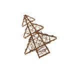 1pc 35 cm Weihnachtskranz Kranz Weihnachtsbaumform Wand Girlande Ornament Party