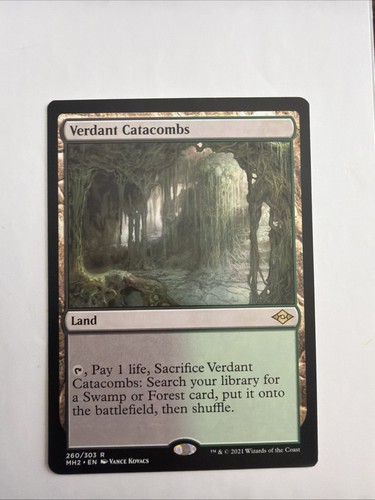 MTG Verdant Catacombs, NM-Mint, English Modern Horizons 2 - Picture 1 of 3