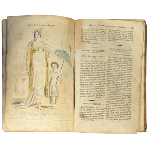 The Lady's Magazine Entertaining Companion Fair Sex Fashion Plates 1807 London - Picture 10 of 24