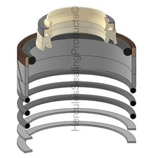 Seal Kit JD-4634034 for John Deere 26G 27D 35D Excavators 45x75mm