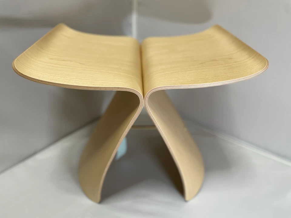 Sori Yanagi Butterfly Stool Maple S-0521MP-NT Tendo Chair JAPAN Authentic New - Image 2 of 4
