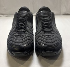 NIKE AIR MAX 720 TRIPLE BLACK MEN'S ATHLETIC SHOES SIZE 10.5