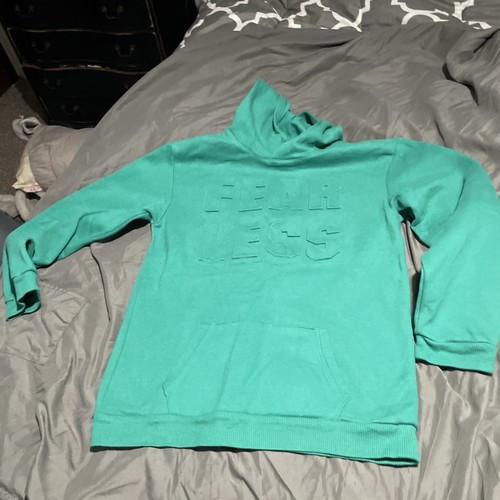 My Favorite Sweatshirt Green FEARLESS Pullover Hoodie - Picture 1 of 9