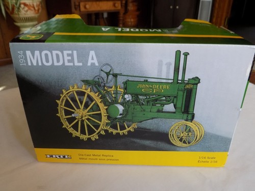 ERTL #45256 JOHN DEERE 1934 MODEL A Spoked Wheels 1/16 Die Cast Tractor 2010 NIB - Picture 14 of 15