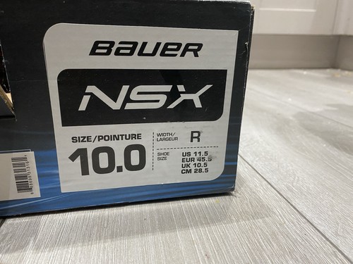 Bauer NS size UK 10.5 width R men's adult quad inline roller skates - Picture 7 of 7