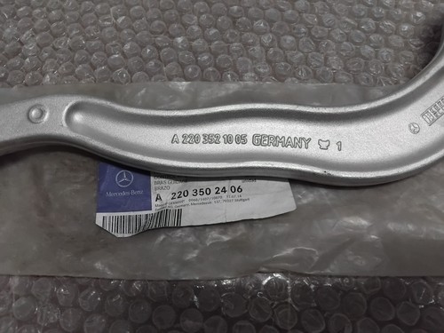 ORIGINAL MERCEDES Rear Suspension Camber Strut Control Arm A2203502406 - Picture 4 of 5