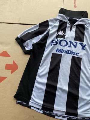 Vintage Kappa Juventus Sony MiniDisc Jersey 90s Gara Style