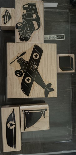 Juego de 5 juegos de sellos de goma Stampin Up usados pero en muy buen estado - Imagen 2 de 11