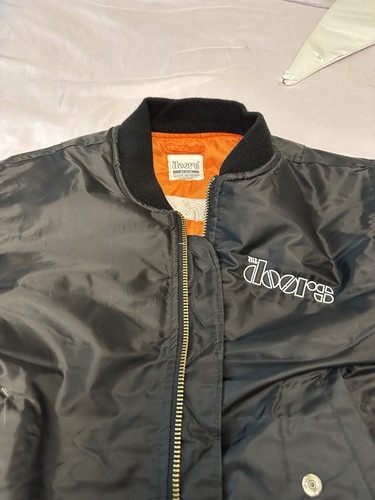 “The Doors” MA-1 Flight Jacket , Official Doors Merchandise NEW, Rare Patches