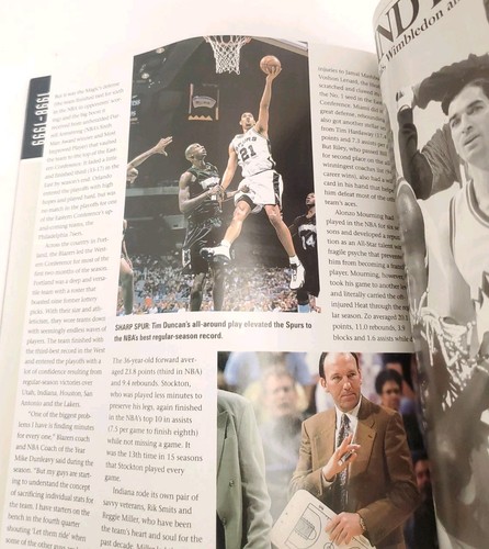 1999-2000 San Antonio Spurs Yearbook and NBA Final Program VGUC - Picture 13 of 16