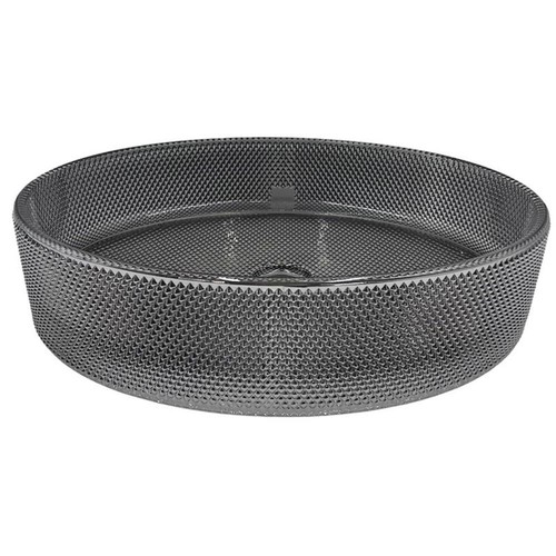 Dekorative 20" ovale Kristall Rechteck Glas Waschbecken - schwarz - Bild 1 von 7