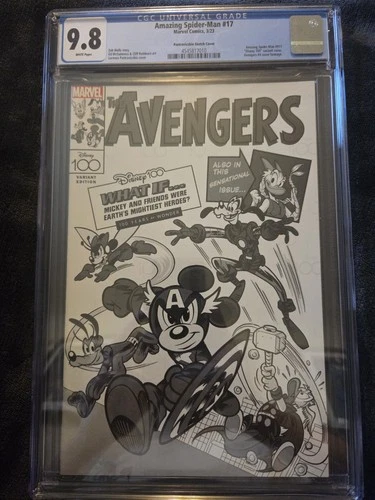 Amazing Spider-Man (2023 Marvel) # 17 CGC 9.8 Pastrovicchio Sketch