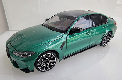 MINICHAMPS  M3 ストリート グリーン 1/18 Minichamps 2024 BMW M3 Touring G81 (Ocrean Green with Silver